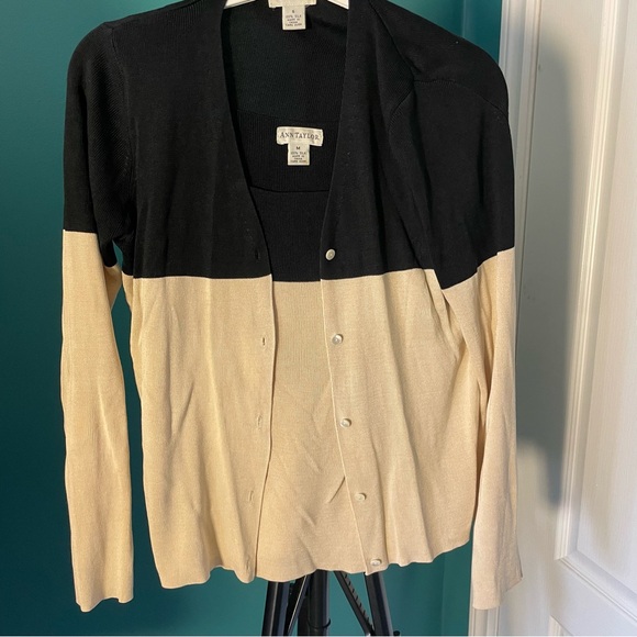 SzS Ann Taylor Twin Set (tank and sweater) - Picture 8 of 8